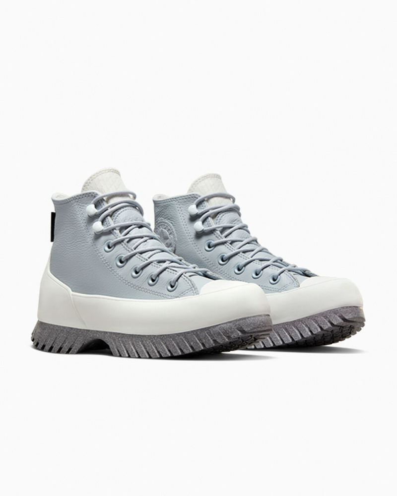 Converse Chuck Taylor All Star Lugged Zimowe 2.0 Srebrne Szare | 389160-PIT