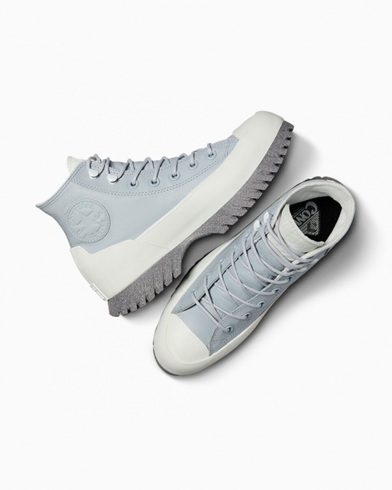 Converse Chuck Taylor All Star Lugged Zimowe 2.0 Srebrne Szare | 389160-PIT