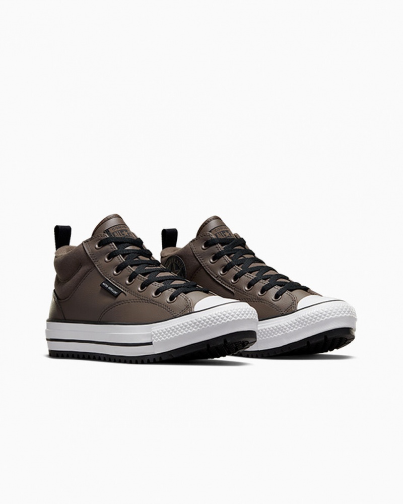 Converse Chuck Taylor All Star Malden Streetwear Boot Czarne | 837192-DHF