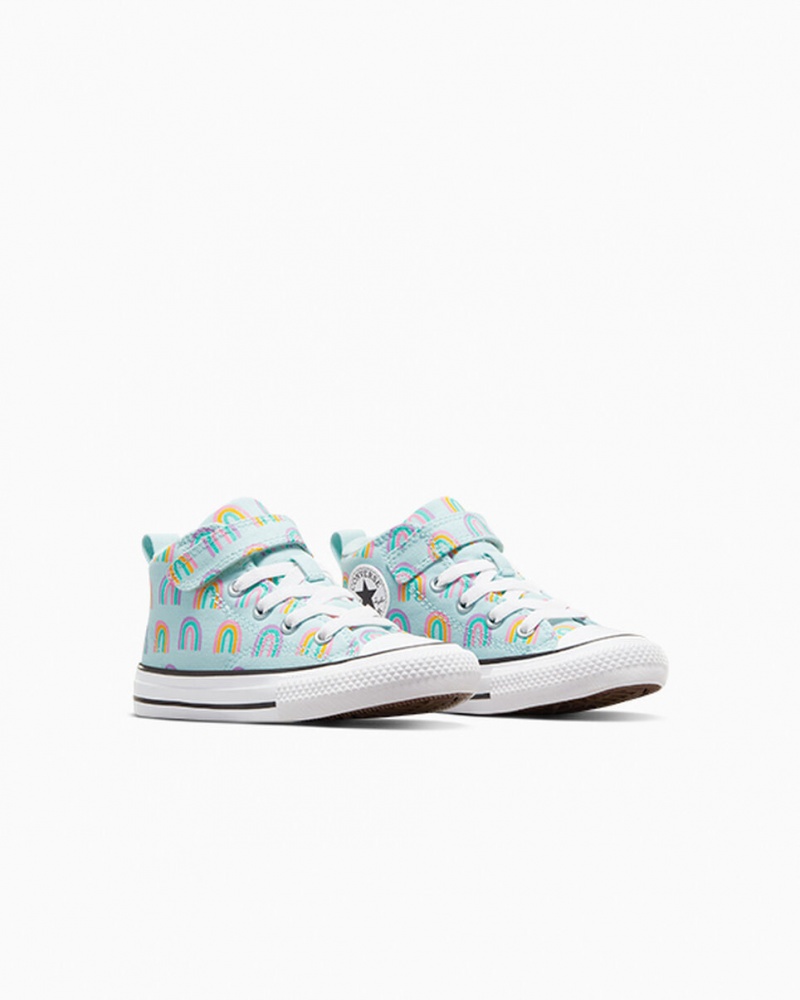 Converse Chuck Taylor All Star Malden Streetwear Rainbows Niebieskie Różowe | 983712-OZX