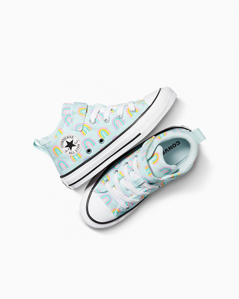 Converse Chuck Taylor All Star Malden Streetwear Rainbows Niebieskie Różowe | 983712-OZX