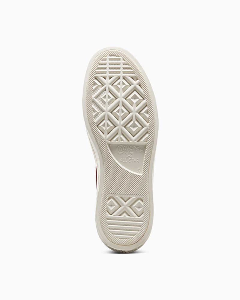 Converse Chuck Taylor All Star Modern Lift Platformie Zamszowe Brązowe | 081932-PLS