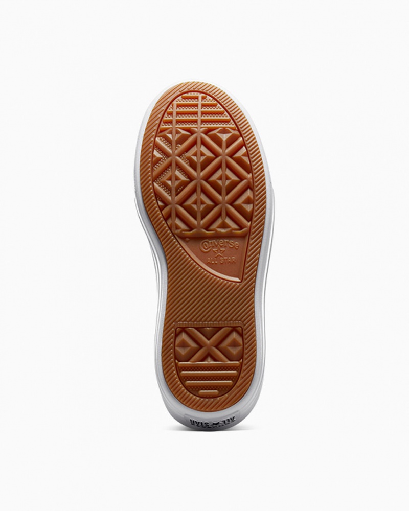 Converse Chuck Taylor All Star Move Platformie Białe Białe Białe | 520493-XDQ