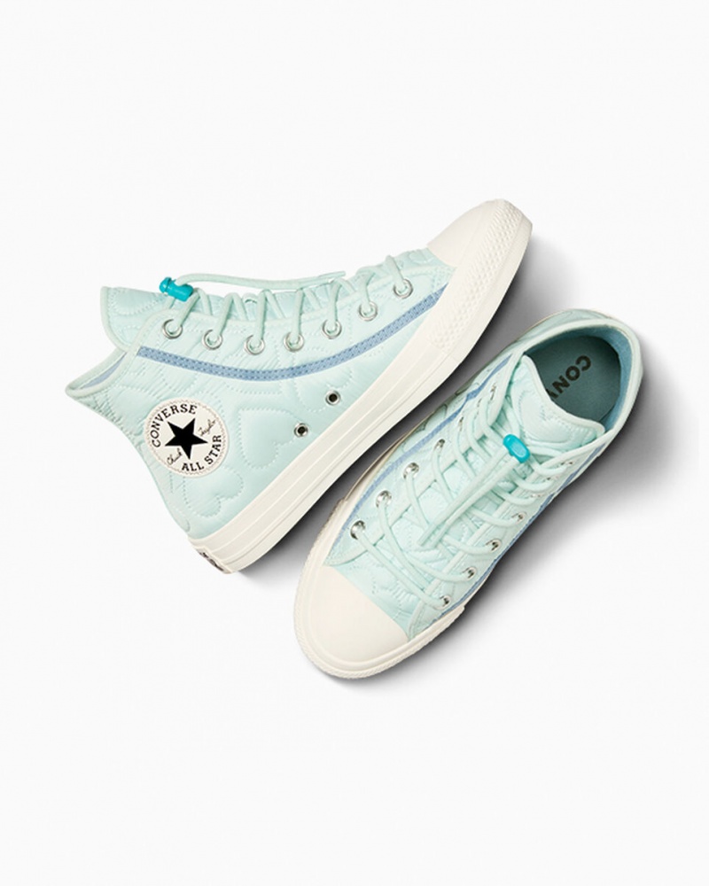 Converse Chuck Taylor All Star Pikowana Niebieskie Niebieskie | 980613-IHE