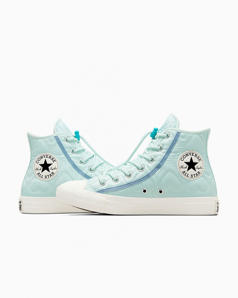 Converse Chuck Taylor All Star Pikowana Niebieskie Niebieskie | 980613-IHE
