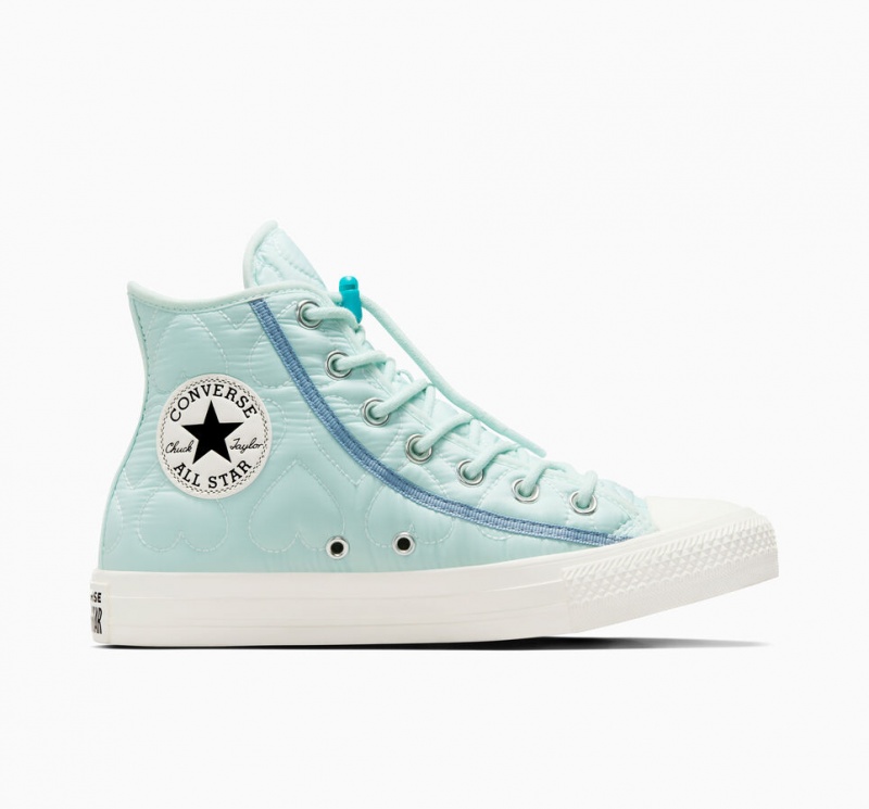 Converse Chuck Taylor All Star Pikowana Niebieskie Niebieskie | 980613-IHE