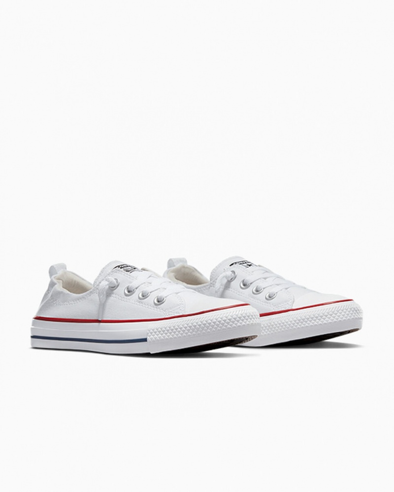 Converse Chuck Taylor All Star Shoreline Slip Białe | 091256-NEG
