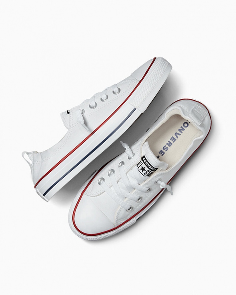 Converse Chuck Taylor All Star Shoreline Slip Białe | 091256-NEG