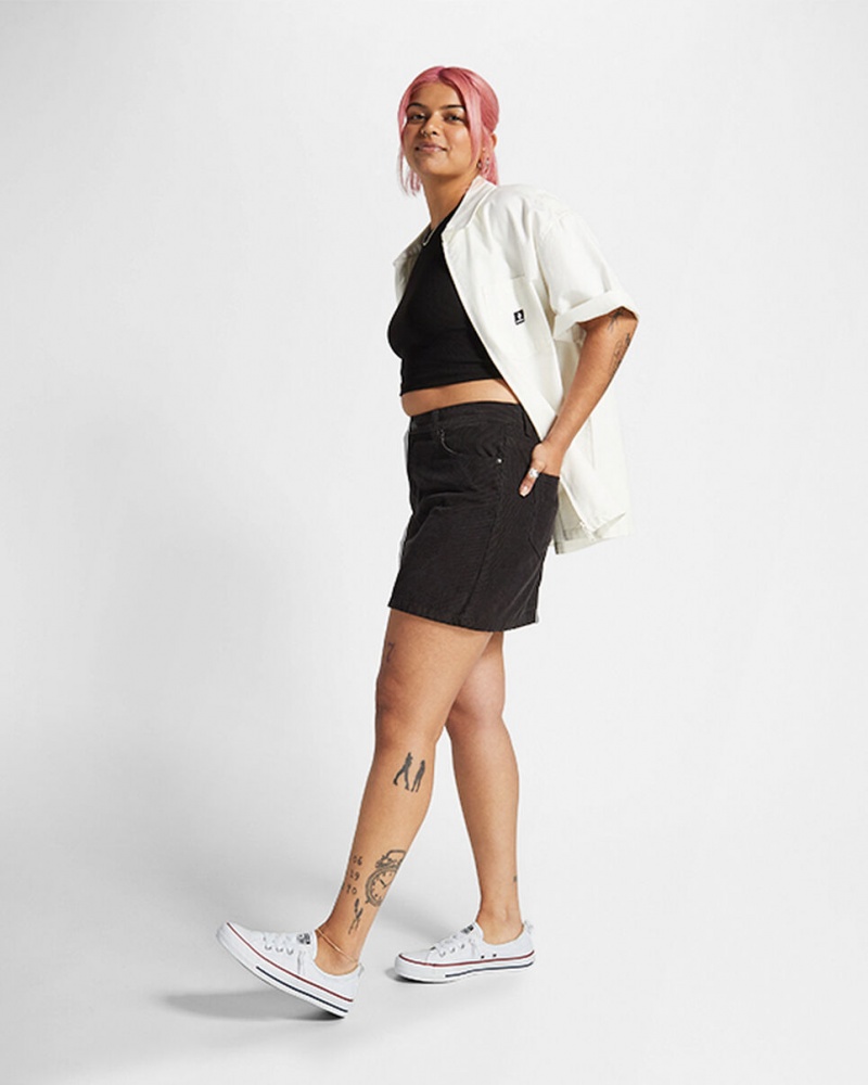 Converse Chuck Taylor All Star Shoreline Slip Białe | 091256-NEG