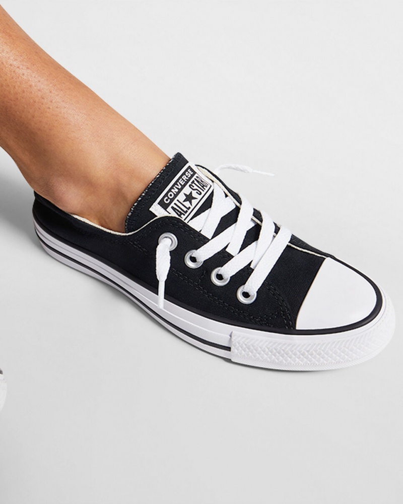 Converse Chuck Taylor All Star Shoreline Slip Czarne | 470921-JYO