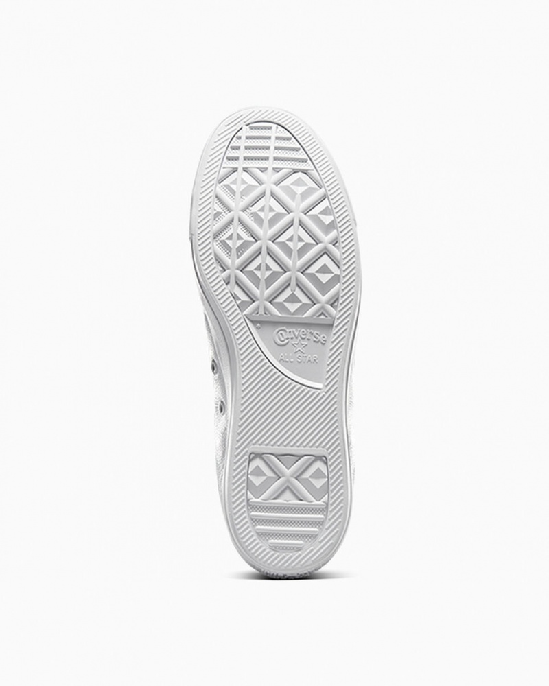 Converse Chuck Taylor All Star Skórzane Białe | 709421-AZY