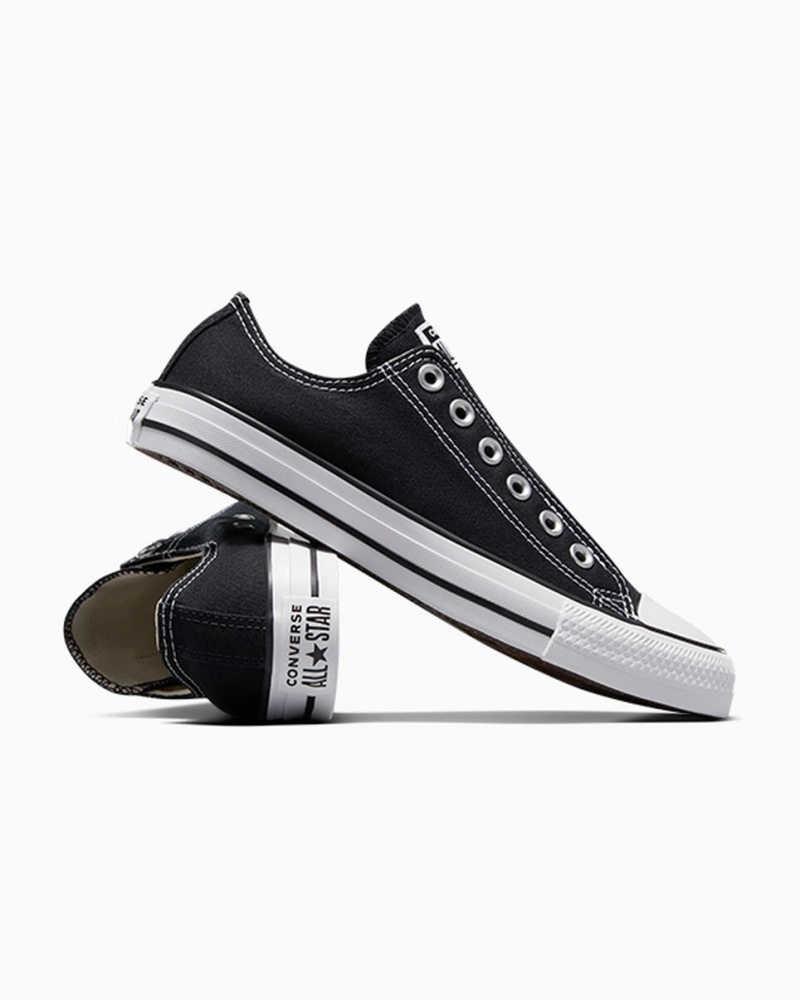 Converse Chuck Taylor All Star Slip Czarne Białe Czarne | 574039-RNE