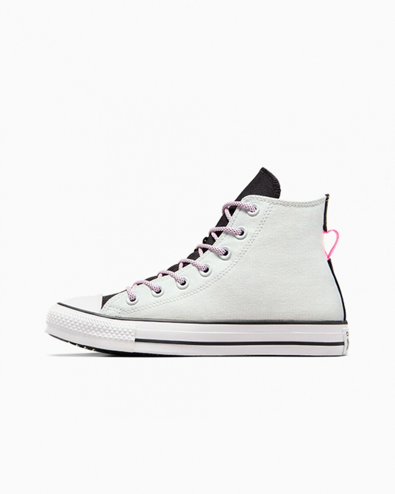 Converse Chuck Taylor All Star Szare Czarne | 615734-ECM