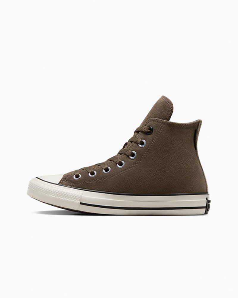 Converse Chuck Taylor All Star Zamszowe Czarne | 548739-OLT