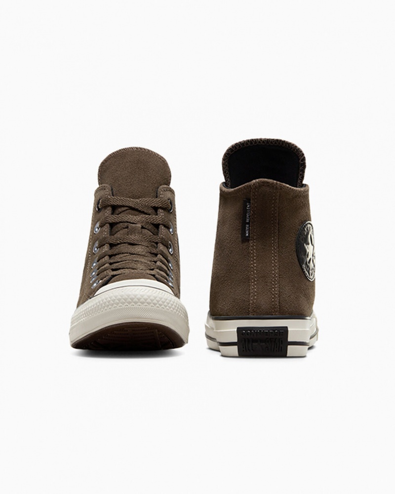 Converse Chuck Taylor All Star Zamszowe Czarne | 548739-OLT