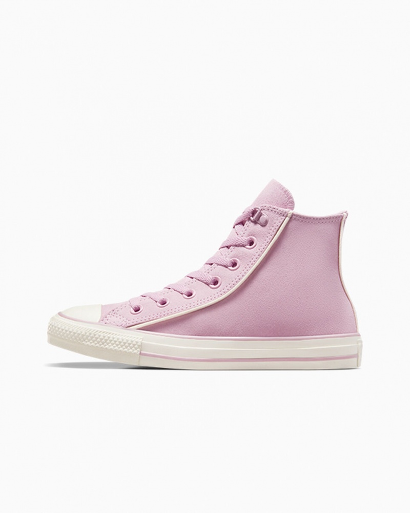 Converse Chuck Taylor All Star Zamszowe Phantom Violet / Egret | 508967-ZQP