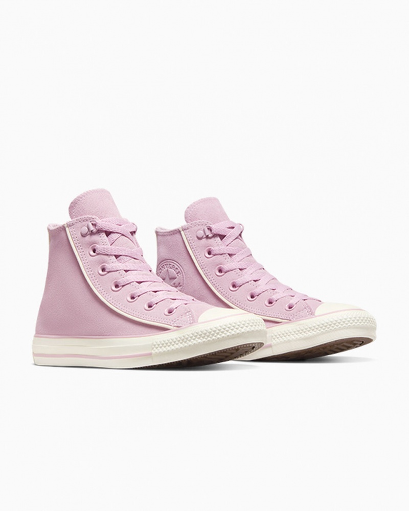Converse Chuck Taylor All Star Zamszowe Phantom Violet / Egret | 508967-ZQP
