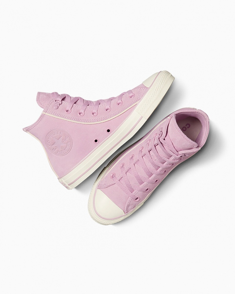 Converse Chuck Taylor All Star Zamszowe Phantom Violet / Egret | 508967-ZQP