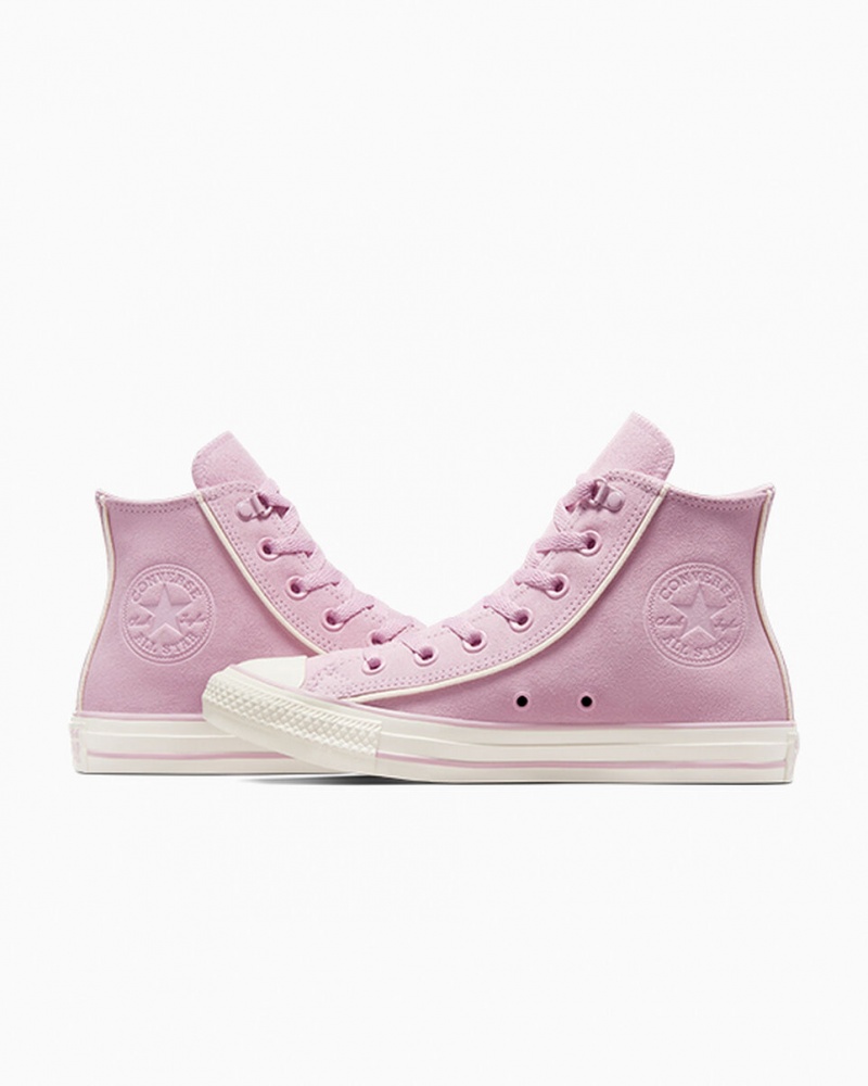 Converse Chuck Taylor All Star Zamszowe Phantom Violet / Egret | 508967-ZQP