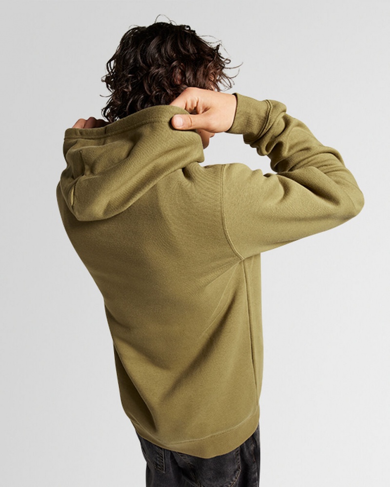 Converse Converse Go-To Embroidered Star Chevron Standard-Fit Fleece Hoodie Cosmic Turtle | 957061-XIK