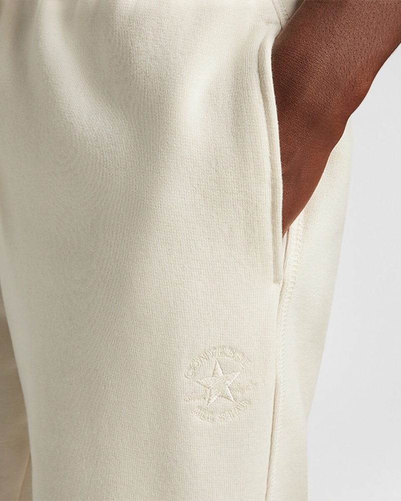 Converse Converse Gold Standard Loose-Fit Sweatpants Egret | 720459-ZMT