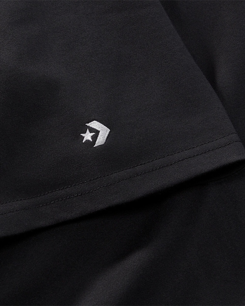 Converse Converse x Awake NY Jersey T-Shirt Czarne | 463215-GFD