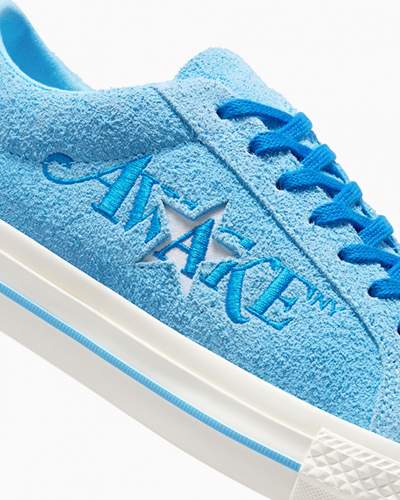 Converse Converse x Awake NY One Star Pro Niebieskie Białe | 871952-UOZ