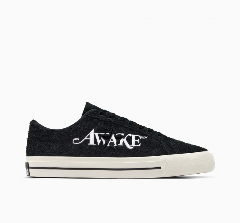Converse Converse x Awake NY One Star Pro Czarne Białe | 736128-MNS