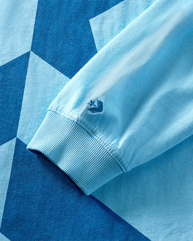 Converse Converse x Awake NY Rugby Shirt Baltic Sea | 920574-DXU