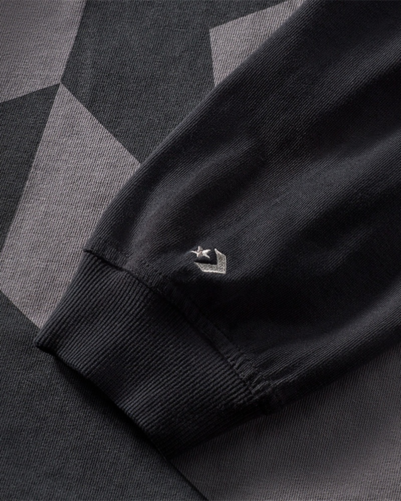Converse Converse x Awake NY Rugby Shirt Czarne | 029315-FGO