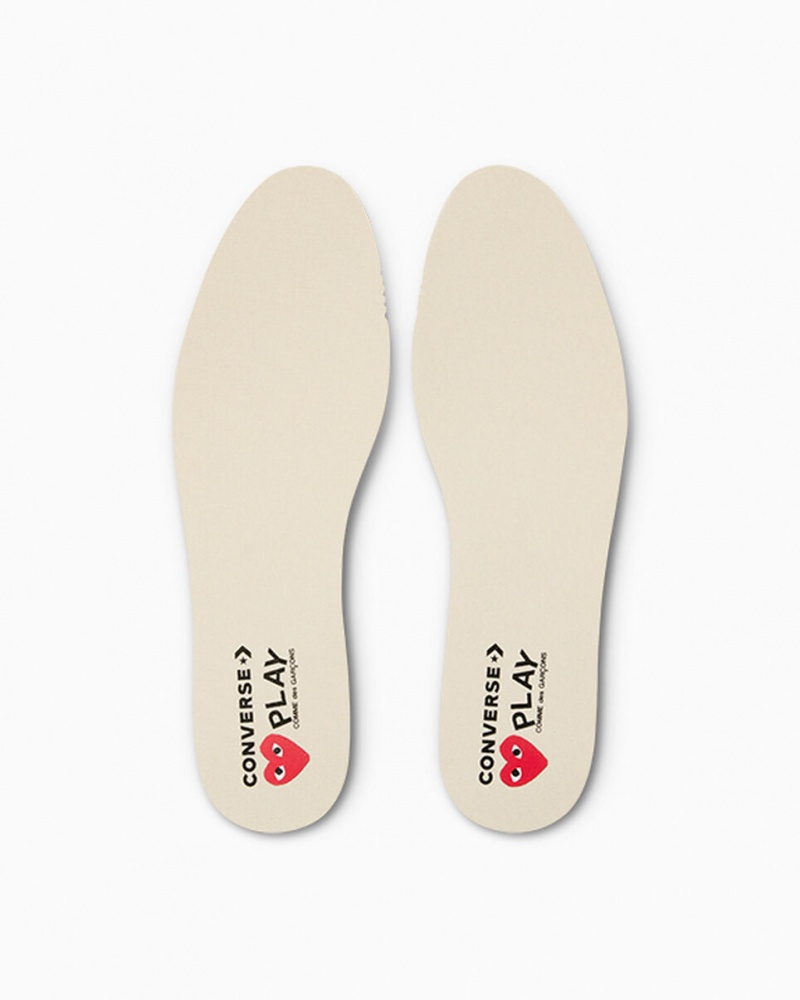 Converse Converse x Comme des Garçons PLAY Chuck 70 Białe Czerwone | 540817-FTS