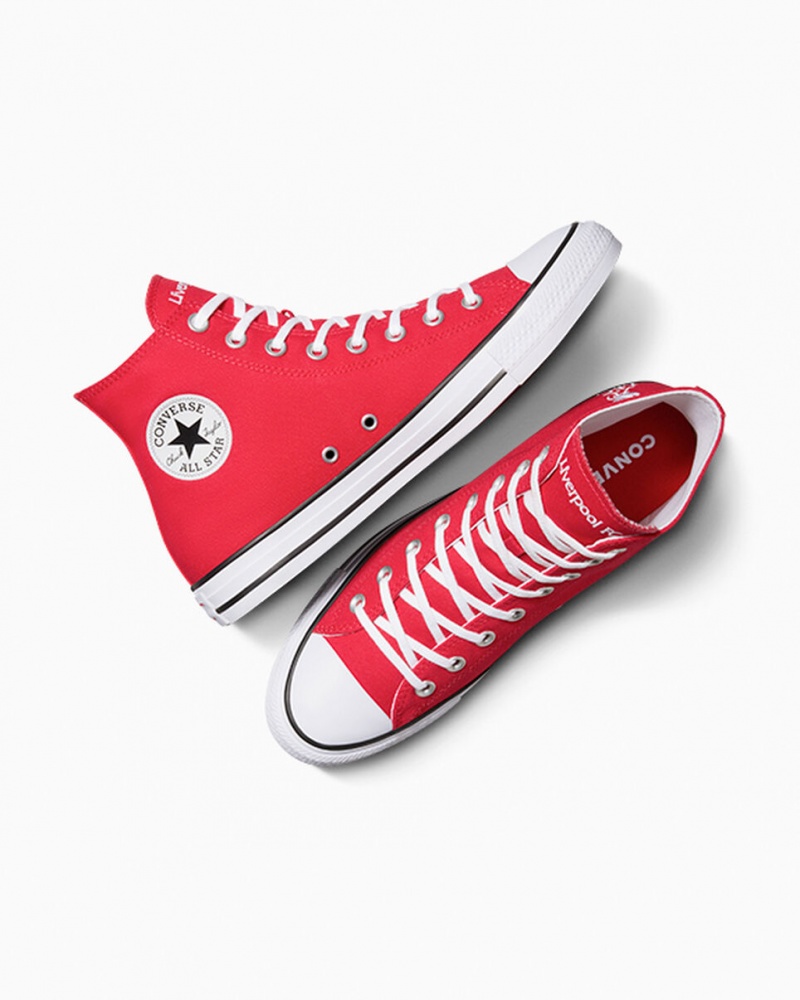 Converse Converse x LFC Chuck Taylor All Star Białe Czarne | 396287-PTW