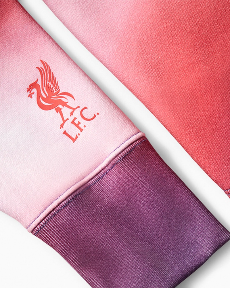 Converse Converse x LFC Cropped Crew Lawn Flamingo Gradient | 812635-AIP