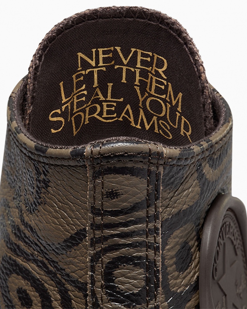 Converse Converse x Wonka Chuck 70 Chocolate Swirl Brązowe | 068312-PQC