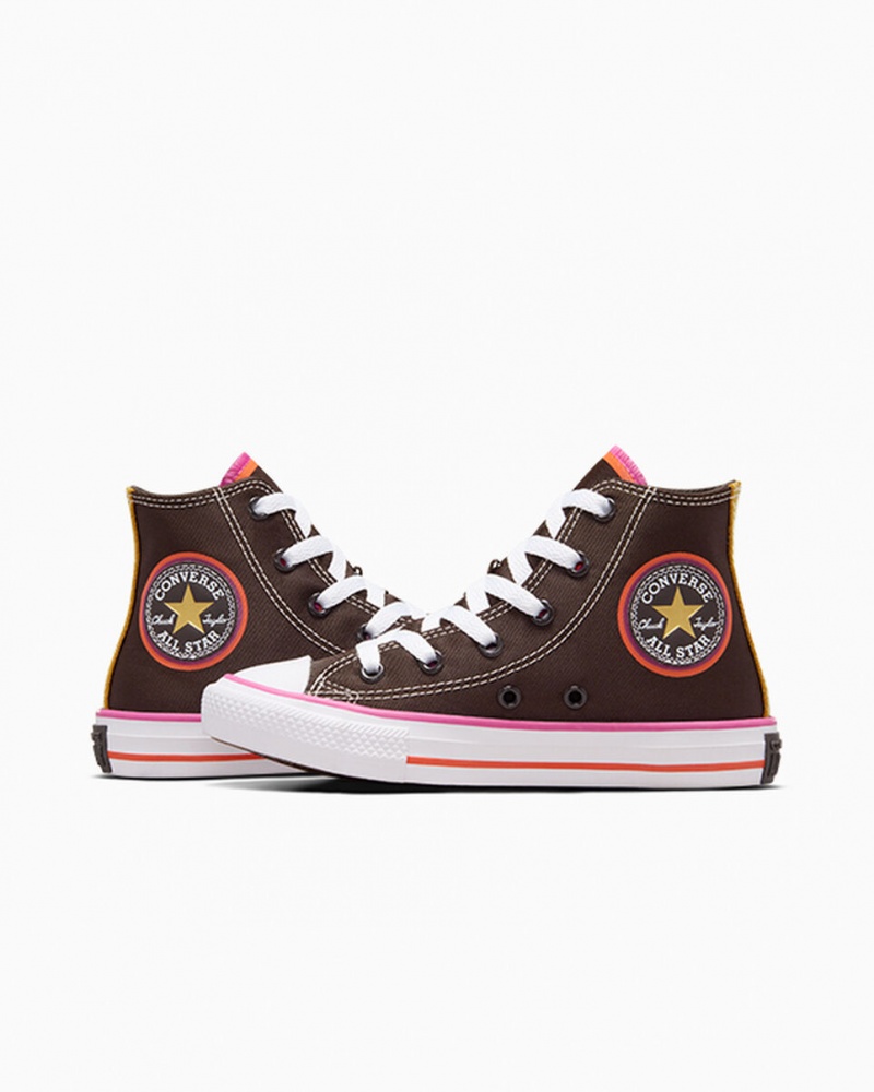 Converse Converse x Wonka Chuck Taylor All Star Brązowe Białe | 123074-KUJ