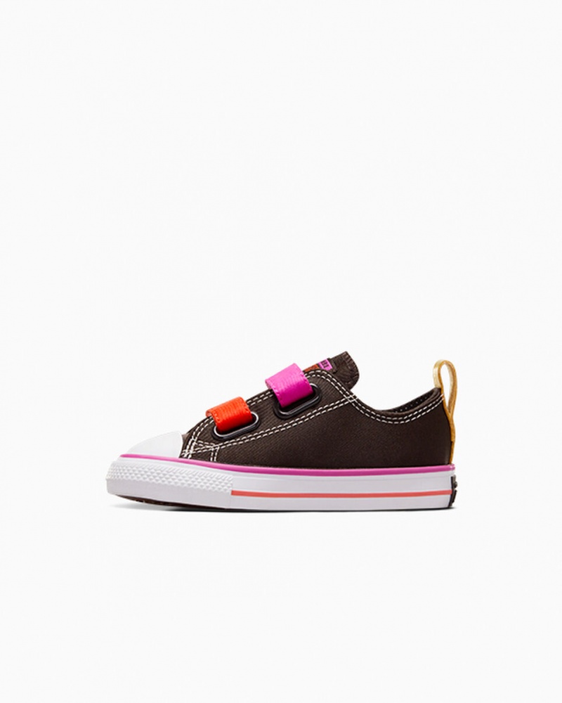 Converse Converse x Wonka Chuck Taylor All Star Easy On Brązowe Różowe Białe | 730821-IJK