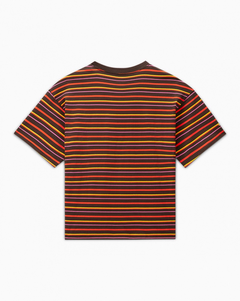 Converse Converse x Wonka W Paski T-Shirt Paski | 743895-CHE