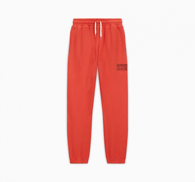 Converse Fleece Joggers Nomadic Rust | 653829-FDY