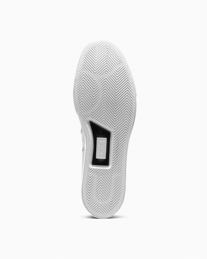 Converse Jack Purcell Białe Białe Czarne | 204365-UXF