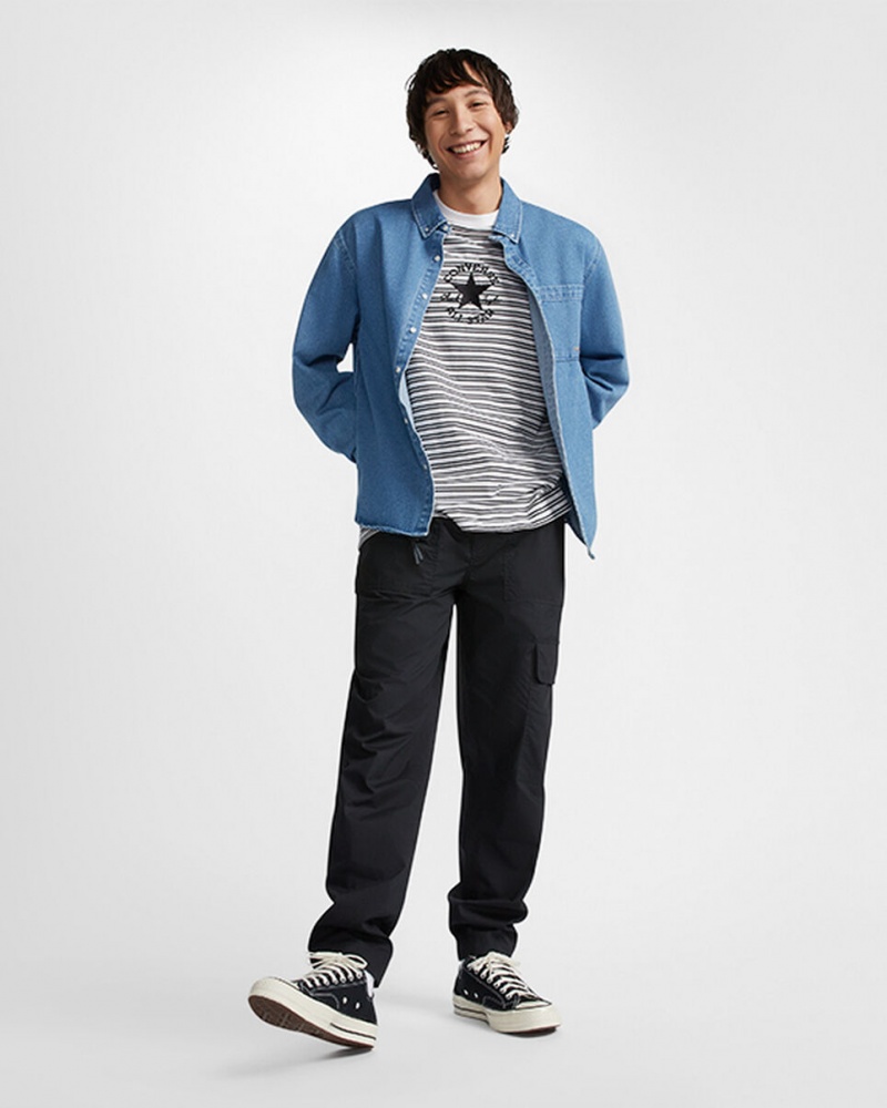 Converse Lekkie Cargo Pant Czarne | 345689-RFP