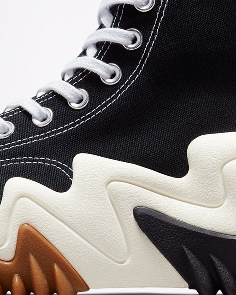 Converse Run Star Motion CX Platformie Czarne Białe | 427906-ASC