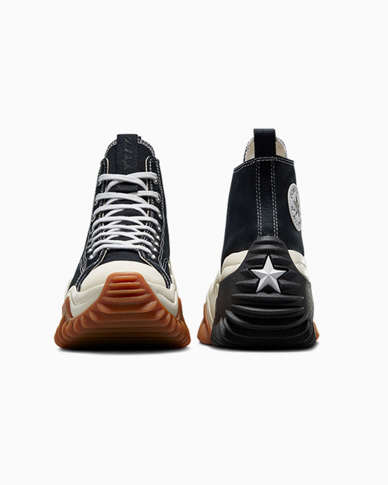 Converse Run Star Motion CX Platformie Czarne Białe | 427906-ASC