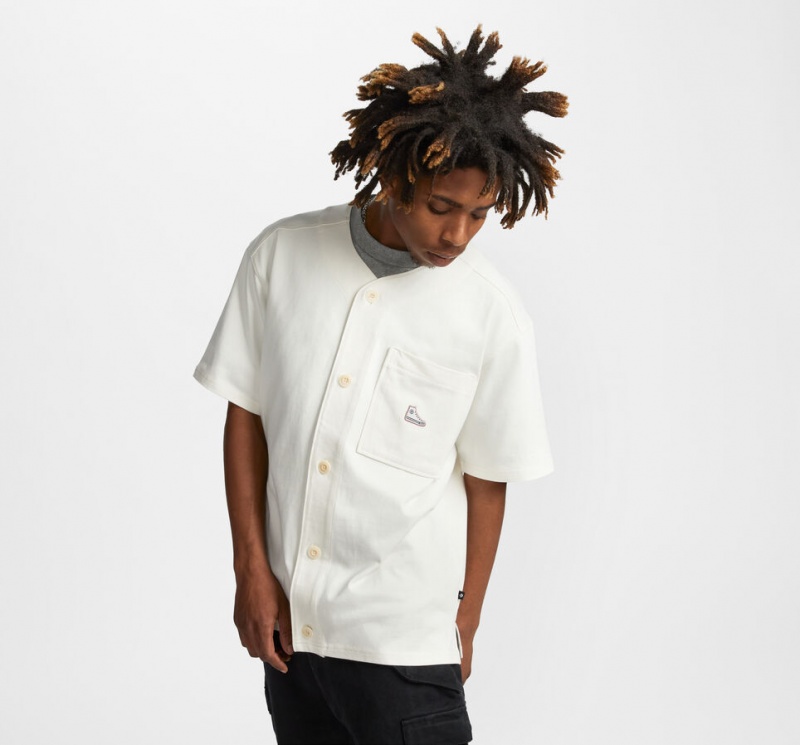 Converse Shoe Patch All Star Baseball Jersey Egret | 769031-NSB