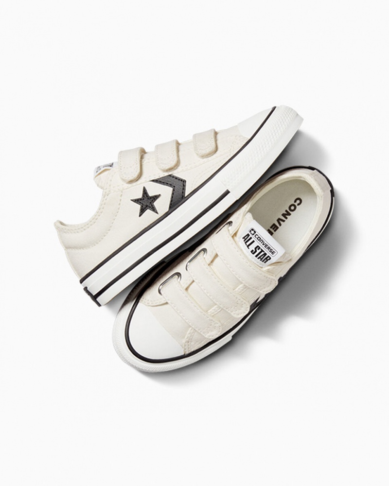 Converse Star Player 76 Easy-On Białe Czarne | 107926-KJB