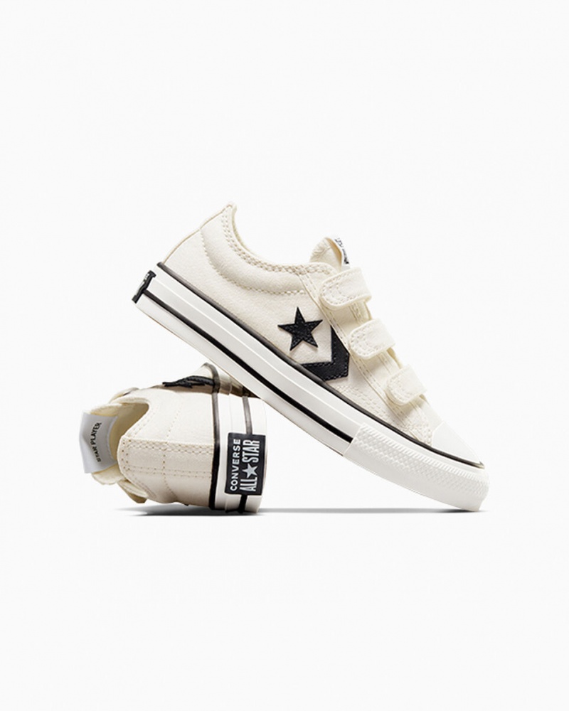 Converse Star Player 76 Easy-On Białe Czarne | 107926-KJB