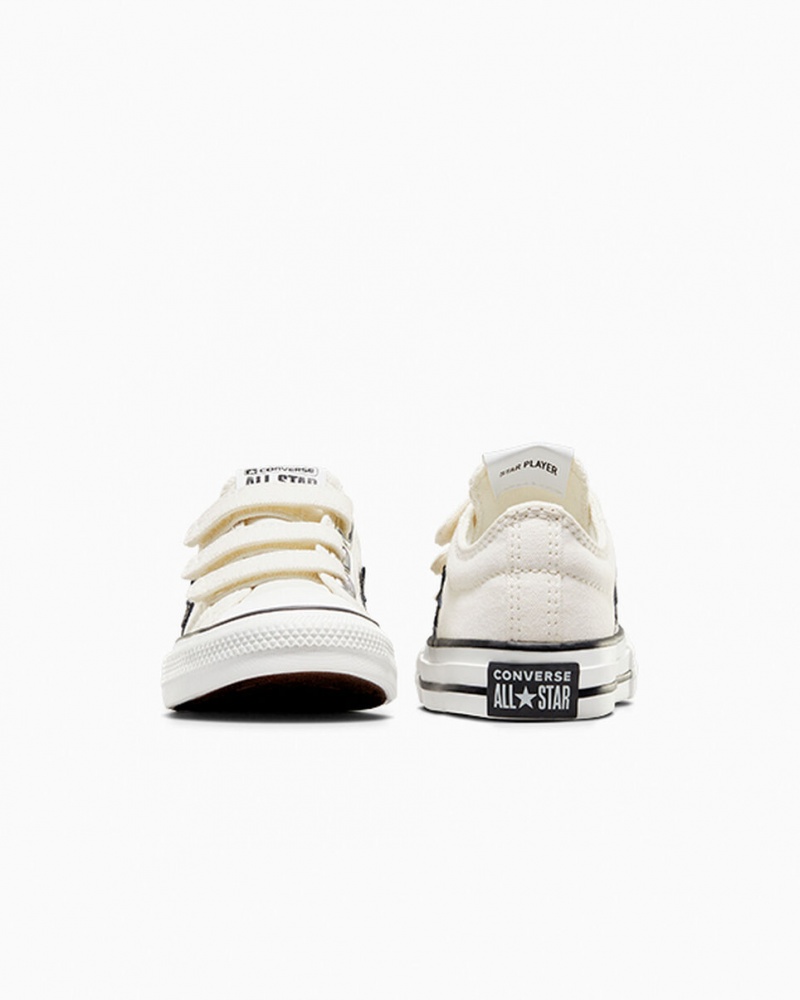 Converse Star Player 76 Easy-On Białe Czarne | 107926-KJB