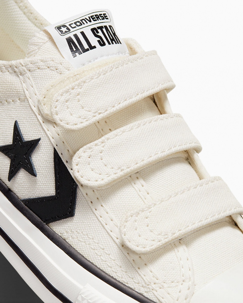 Converse Star Player 76 Easy-On Białe Czarne | 107926-KJB