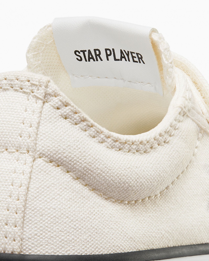 Converse Star Player 76 Easy-On Białe Czarne | 107926-KJB
