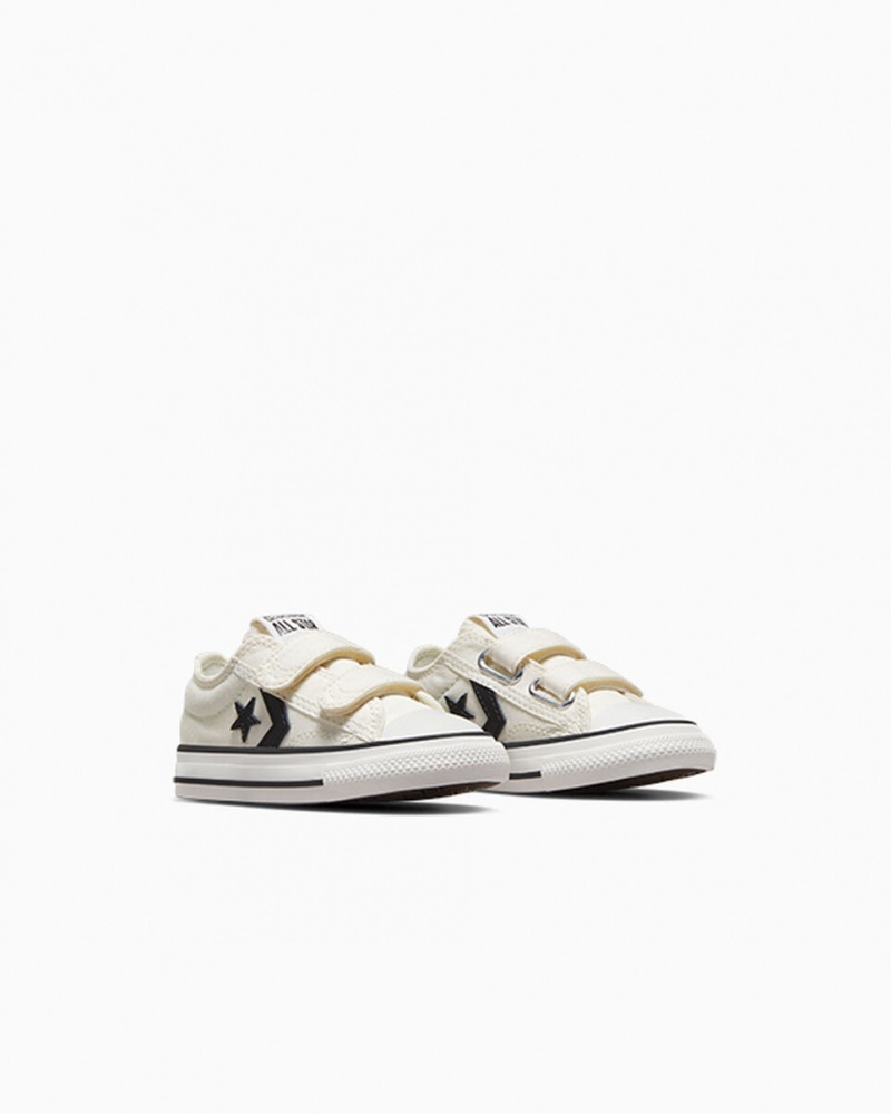 Converse Star Player 76 Easy-On Białe Czarne | 831745-XVY