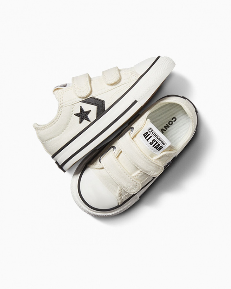 Converse Star Player 76 Easy-On Białe Czarne | 831745-XVY